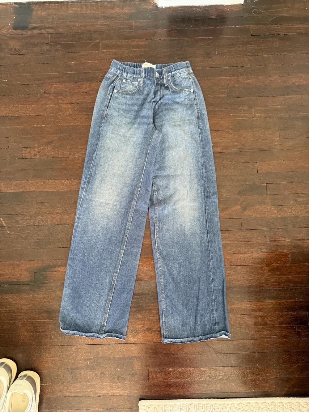 rag & bone sweatpant Jeans in Medium Blue Wash